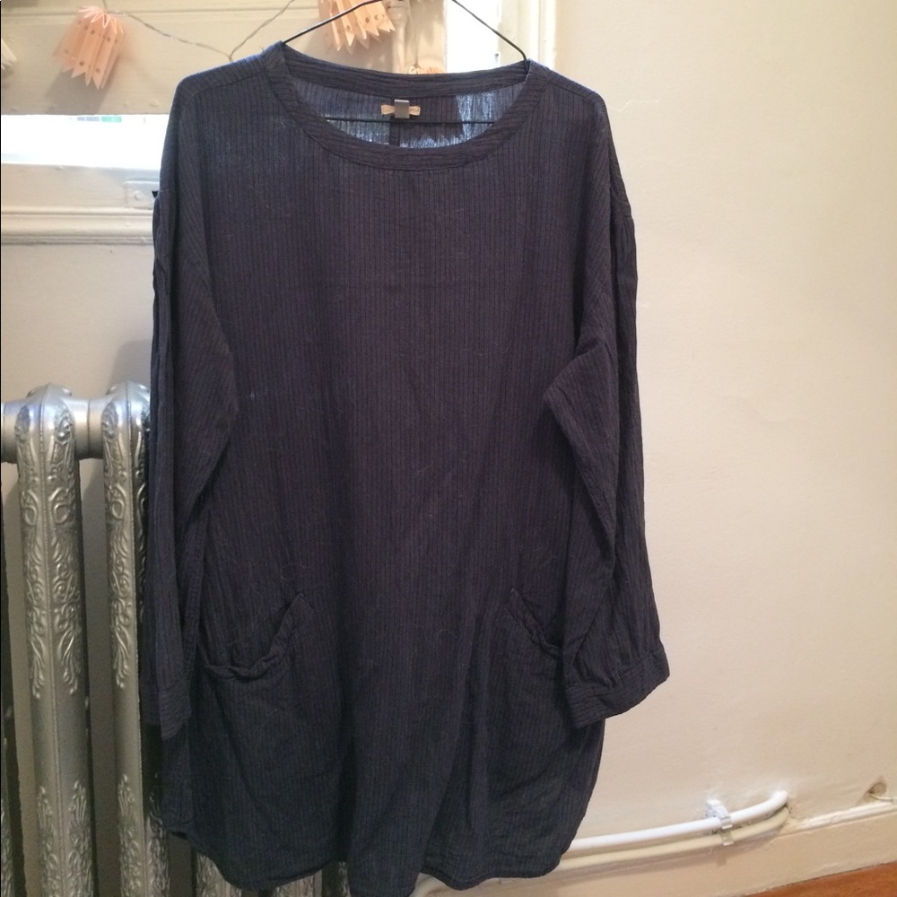Urban Outfitters Navy Tunic Dress